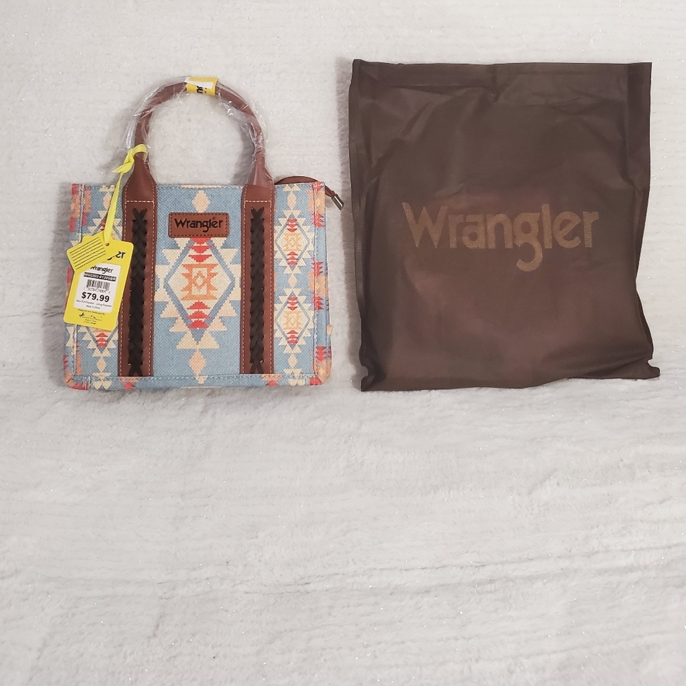 Wrangler Women's Aztec Pattern Tote Bag